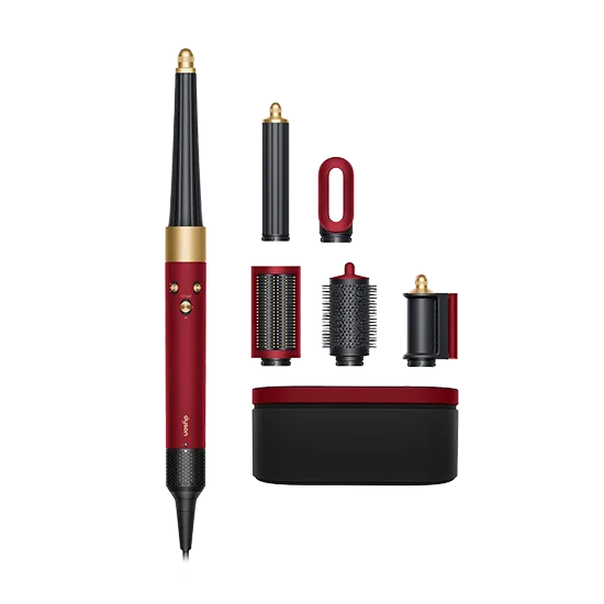 Dyson Airwrap i.d. Multi-Styler and Dryer - Straight+Wavy HS08 - Red Velvet Gold (Gift Edition)