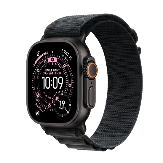 Watch Apple Watch Ultra 3 (2025) 5G 49mm Black Titanium Case with Alpine Loop M - Black