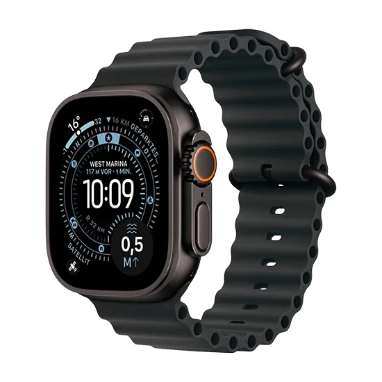 Watch Apple Watch Ultra 3 (2025) 5G 49mm Black Titanium Case with Alpine Loop S - Black