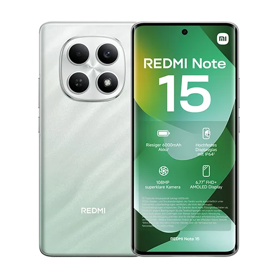 Xiaomi Redmi Note 15 4G Dual Sim 6GB RAM 128GB - Green