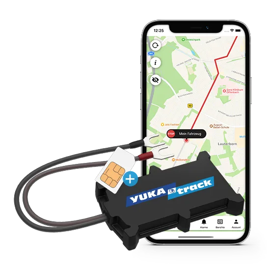 IoT YUKAtrack easyWire 2G AIO GPS Car Tracker with SIM + Data Flat