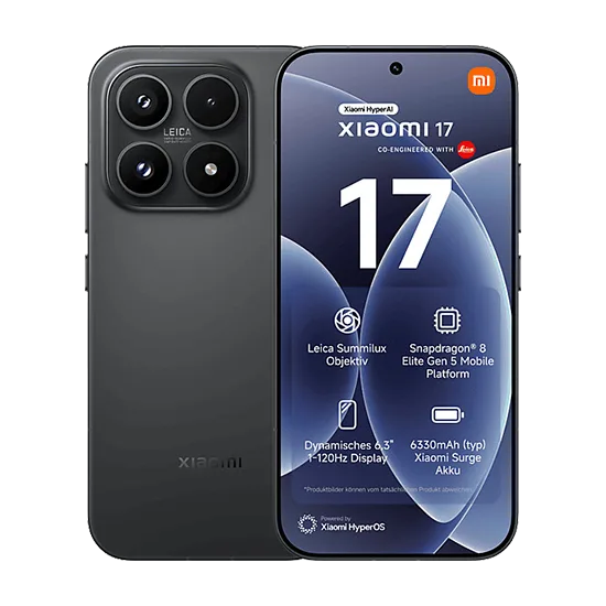 Xiaomi 17 5G Dual Sim 12GB RAM 256GB - Black