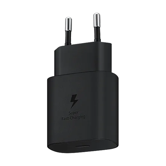 Samsung 25W USB-C Fast Adapter EP-TA800 Bulk - Black